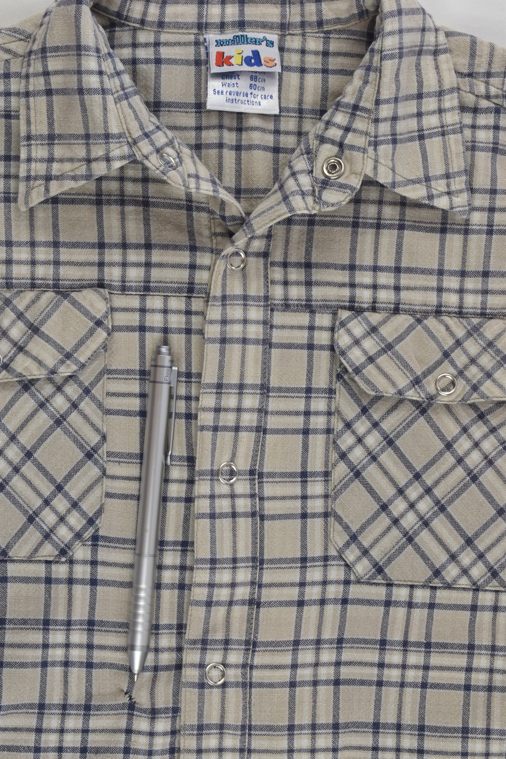 Miller's Size 8 Vintage Checked Shirt
