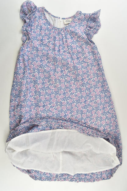 Mini Boden Size 11-12 Lined Floral Dress