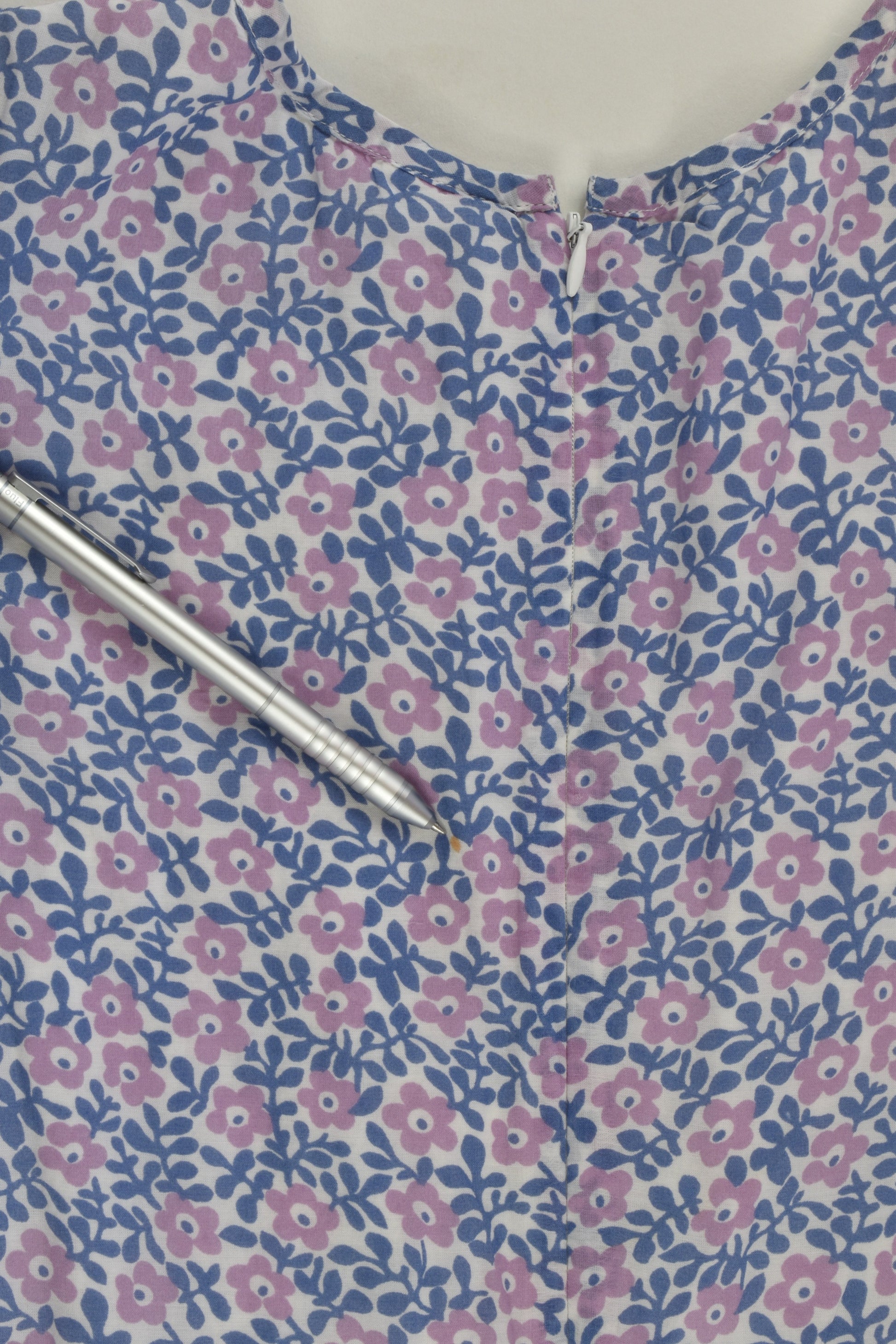 Mini Boden Size 11-12 Lined Floral Dress