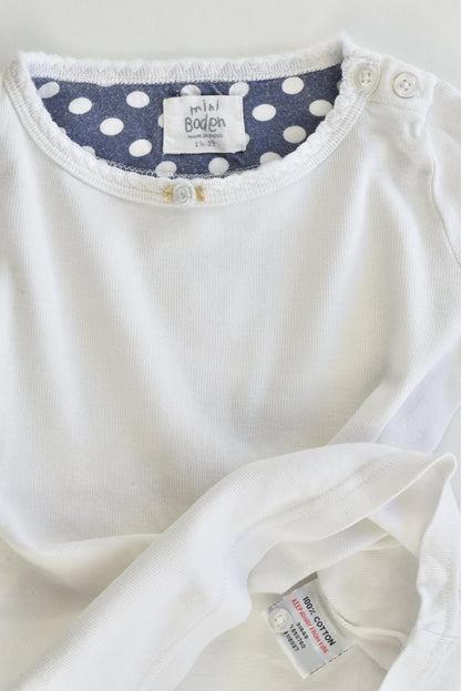 Mini Boden Size 1.5-2 years Top