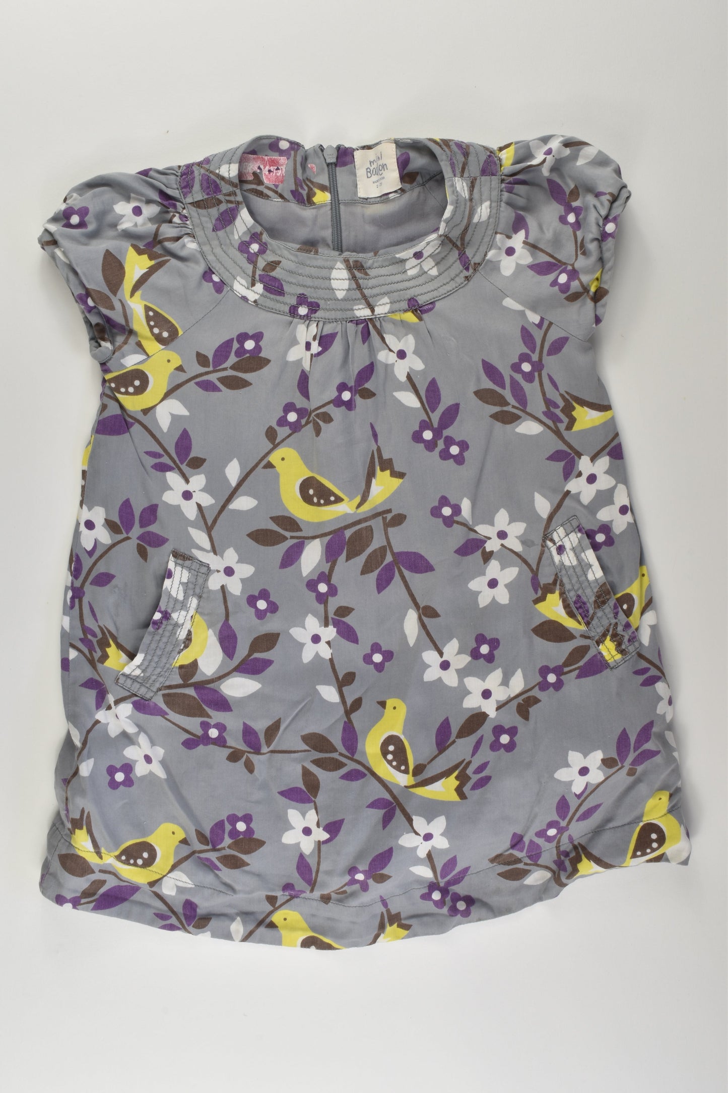 Mini Boden Size 2-3 Lined Dress