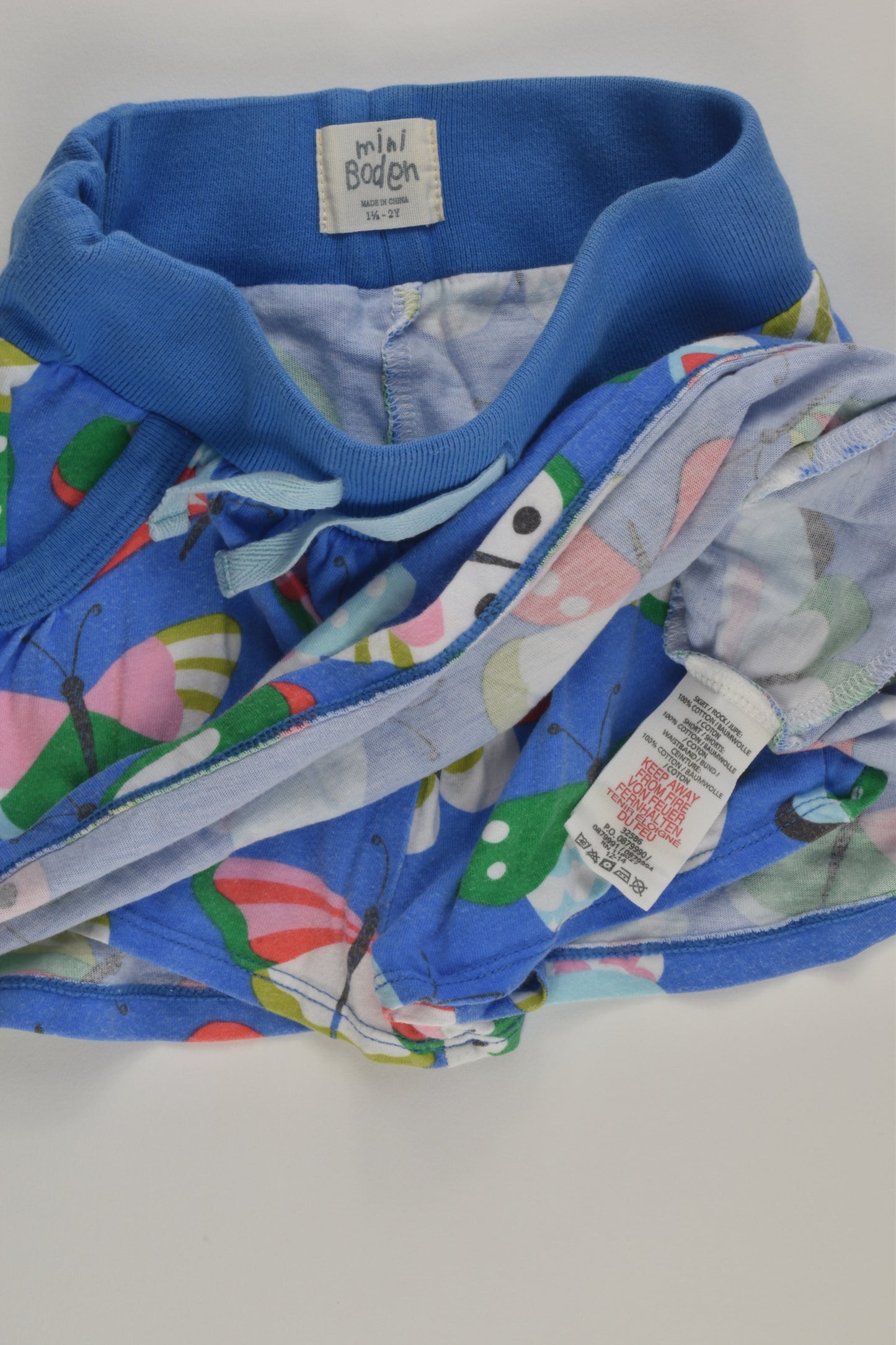 Mini Boden Size 2 Skirt with Shorts Underneath