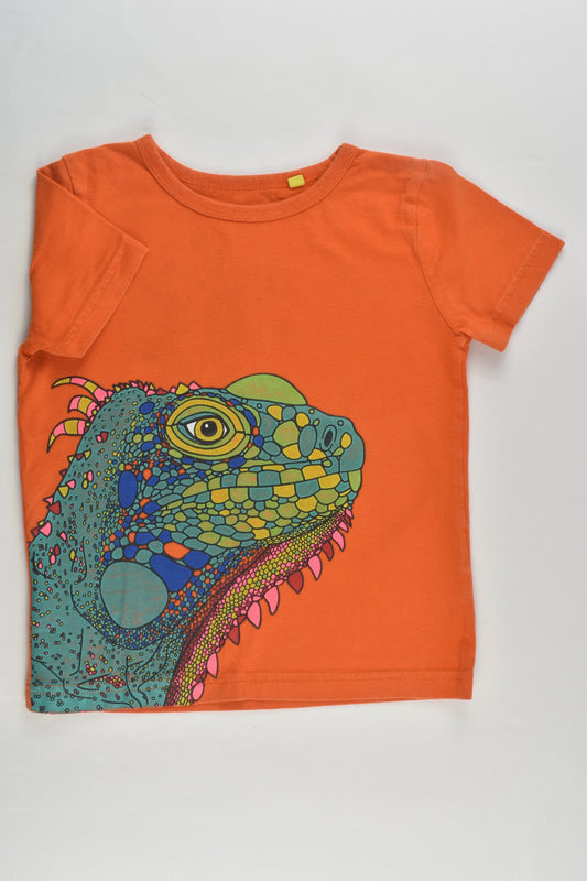 Mini Boden Size 3-4 (104 cm) Iguana Top