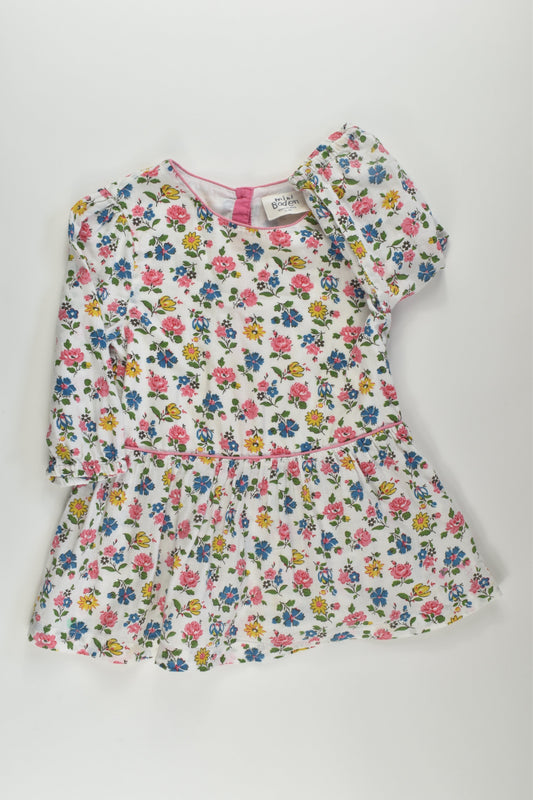 Mini Boden Size 3-4 Floral Blouse