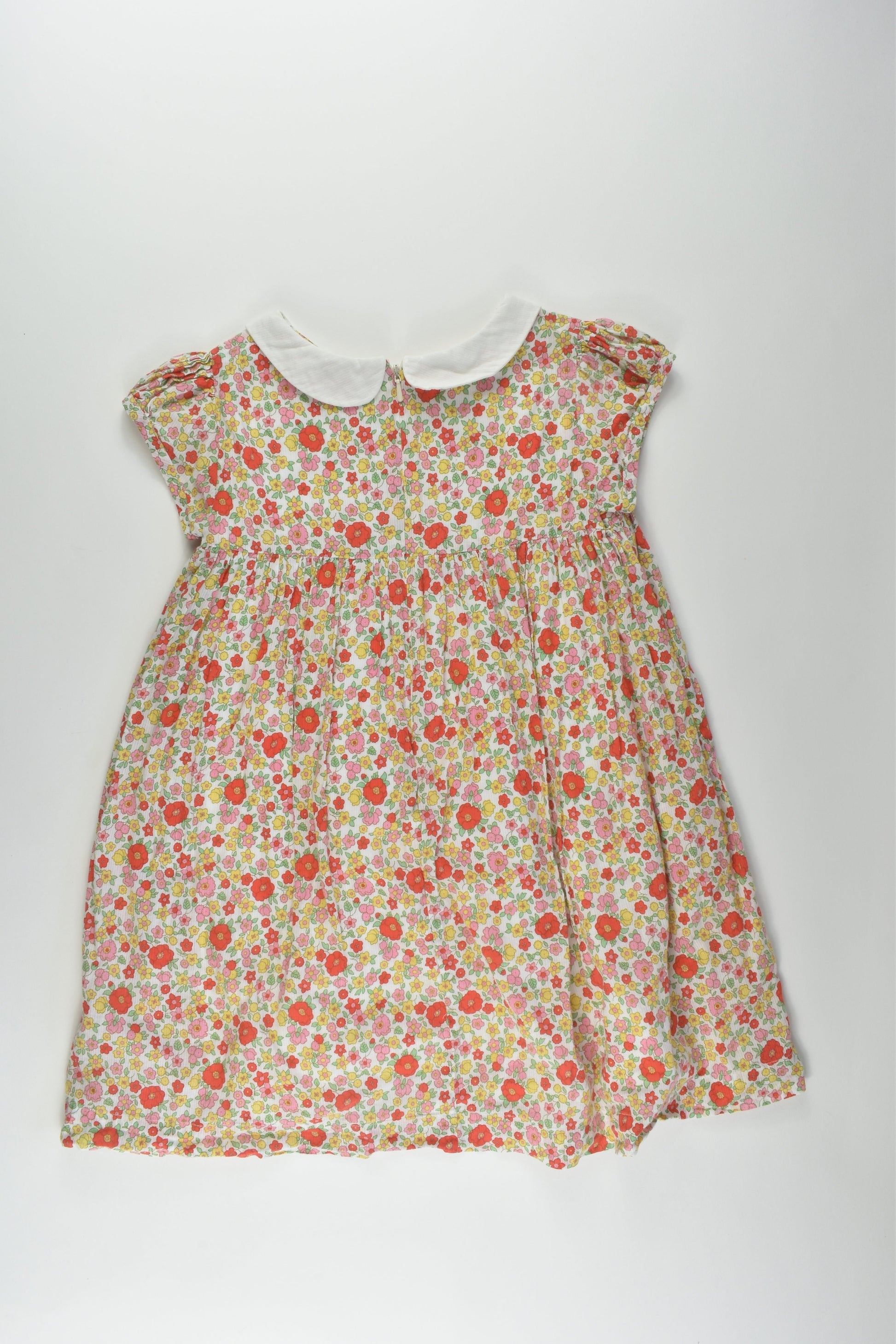 Mini Boden Size 4-5 Smocked Lined Liberty Print Dress