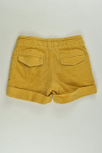 Mini Boden Size 4 Stretchy Cord Shorts
