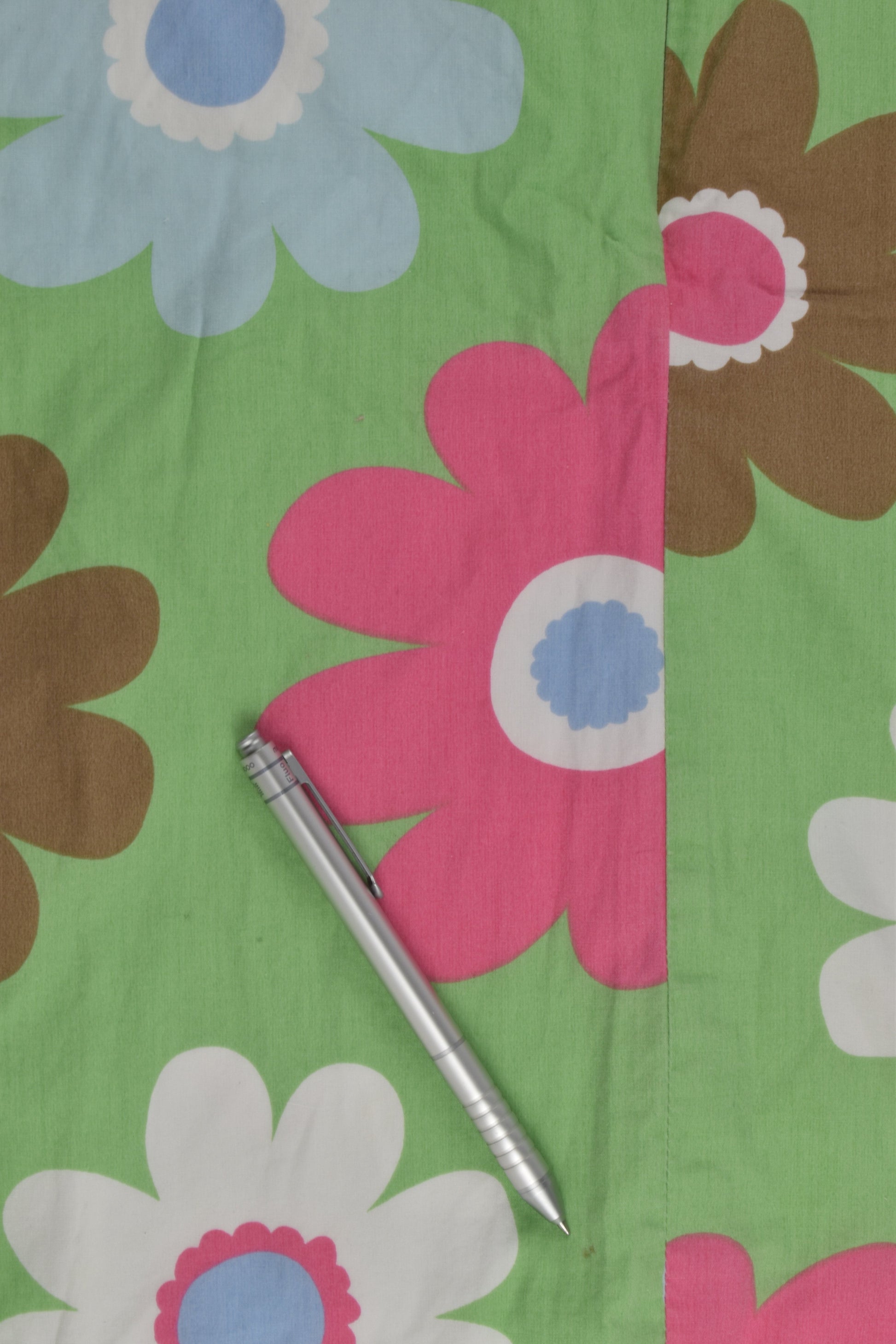 Mini Boden Size 5-6 Lined Retro Flowers Dress