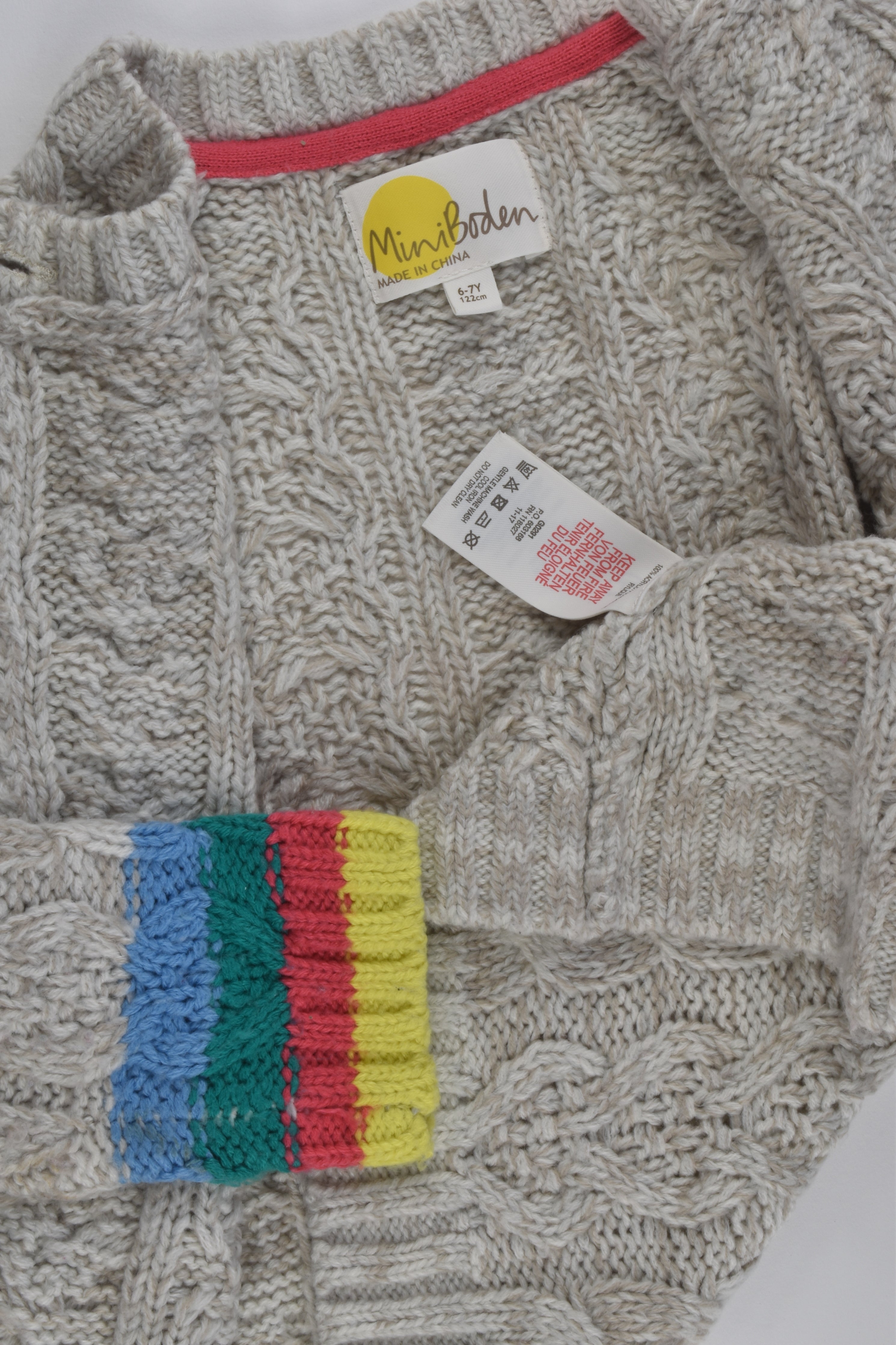 Mini Boden sweater store cardigan lot 6/7yr