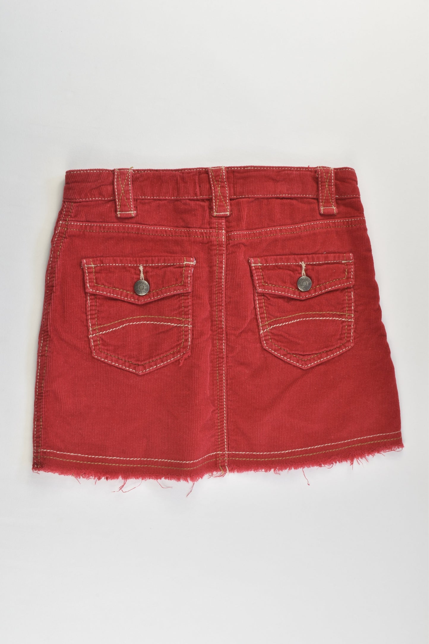 Mini Boden Size 7-8 Lightweight Cord Skirt