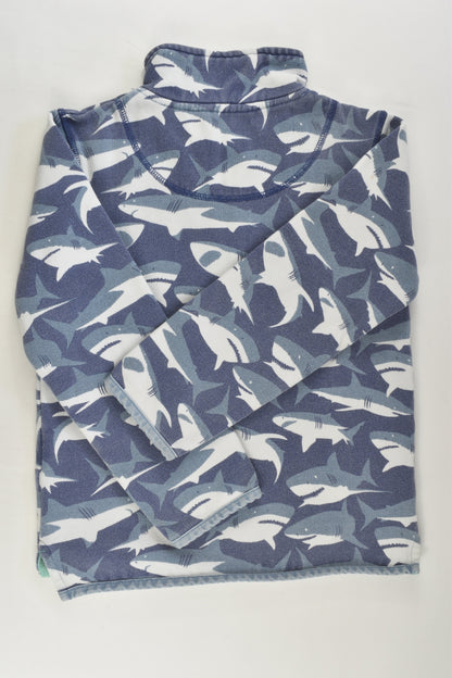 Mini Boden Size 7-8 Shark Jumper