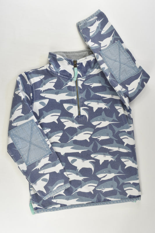 Mini Boden Size 7-8 Shark Jumper