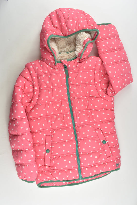 Mini Boden Size 7-8 Stars Warm Winter Jacket