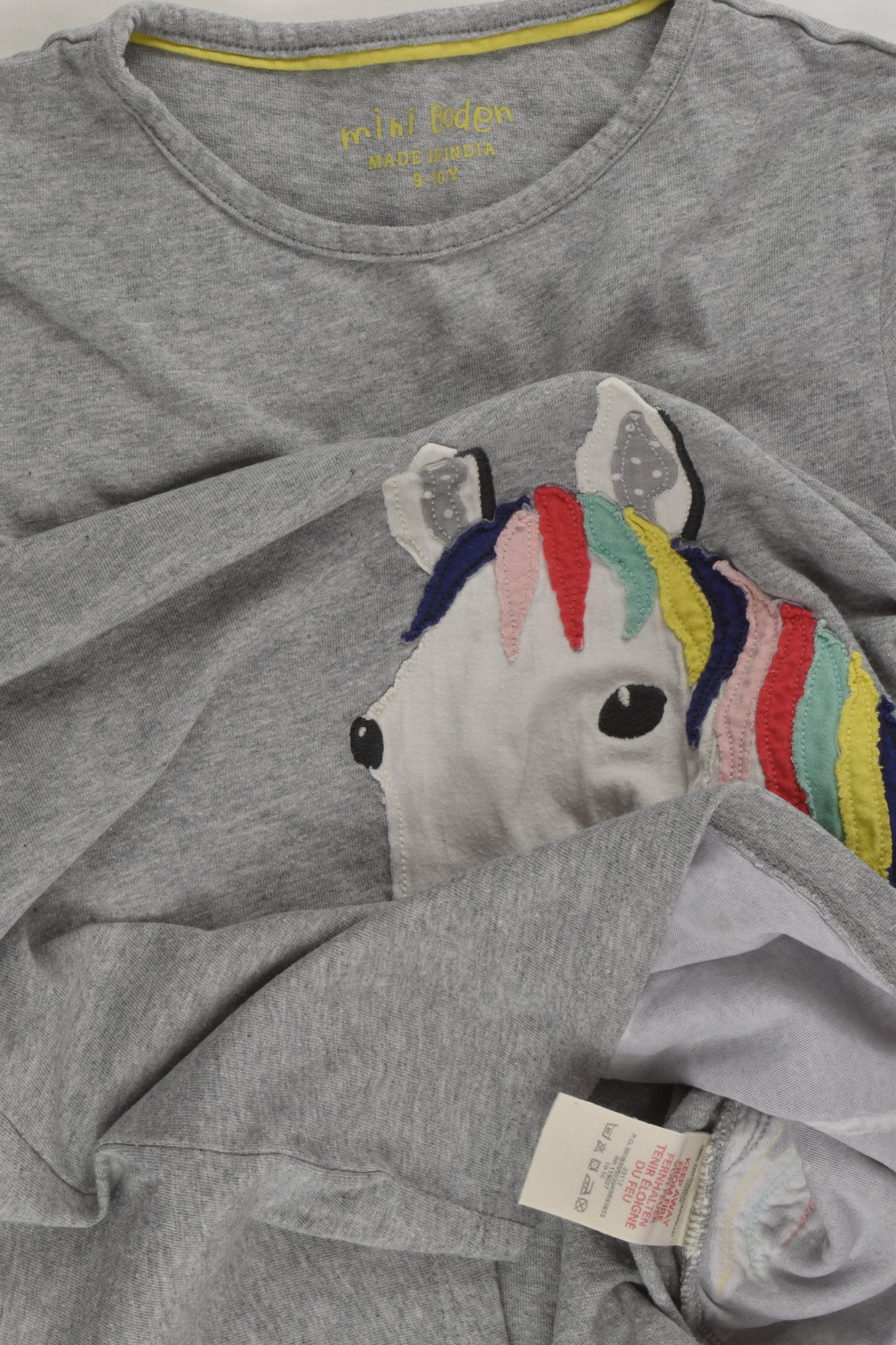 Mini Boden Size 9-10 Horse T-shirt