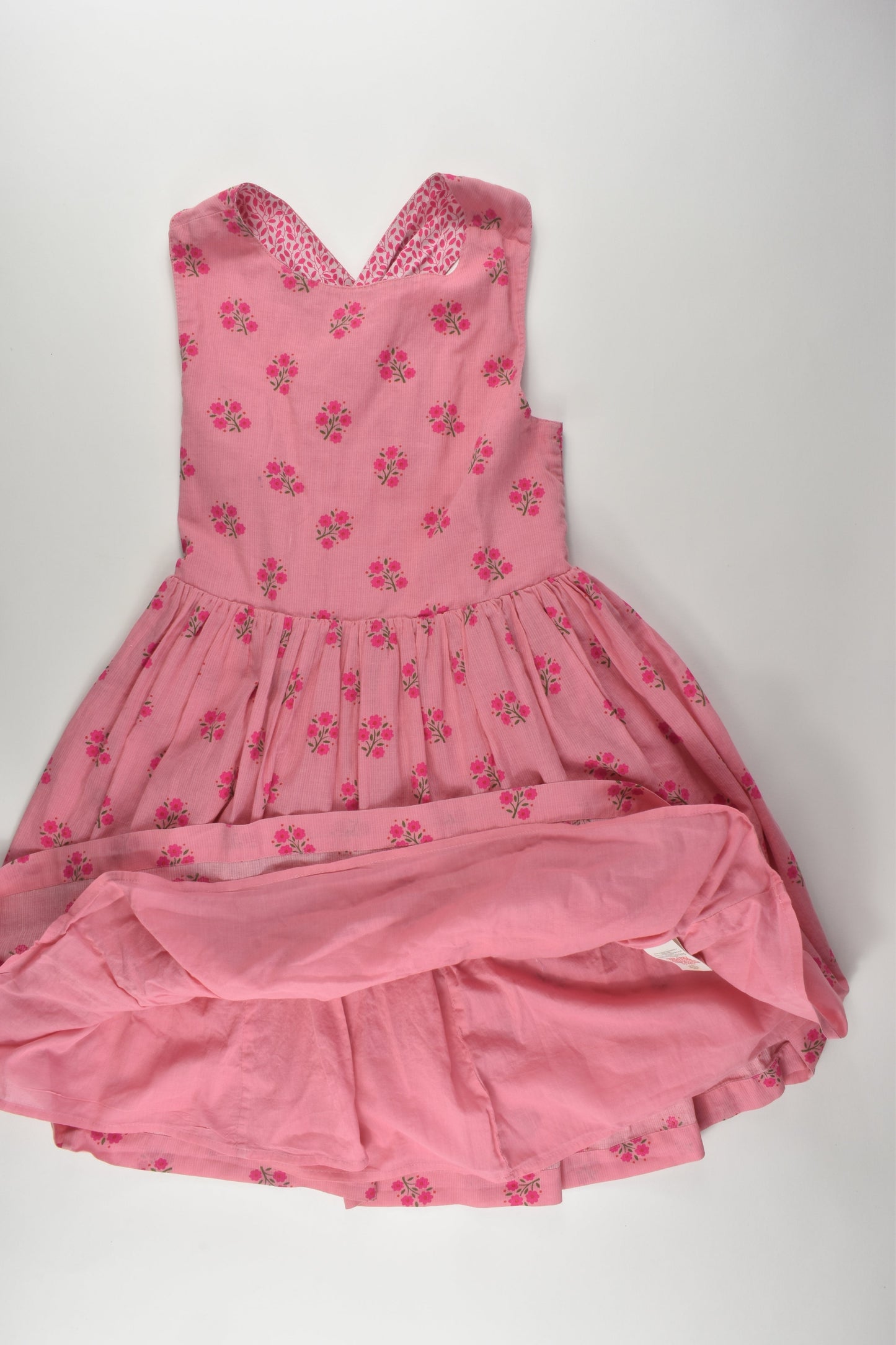 Mini Boden Size 9-10 Lined Floral Dress