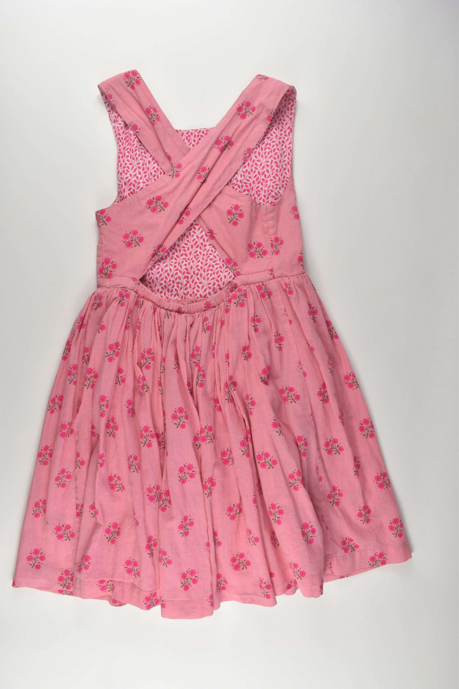 Mini Boden Size 9-10 Lined Floral Dress