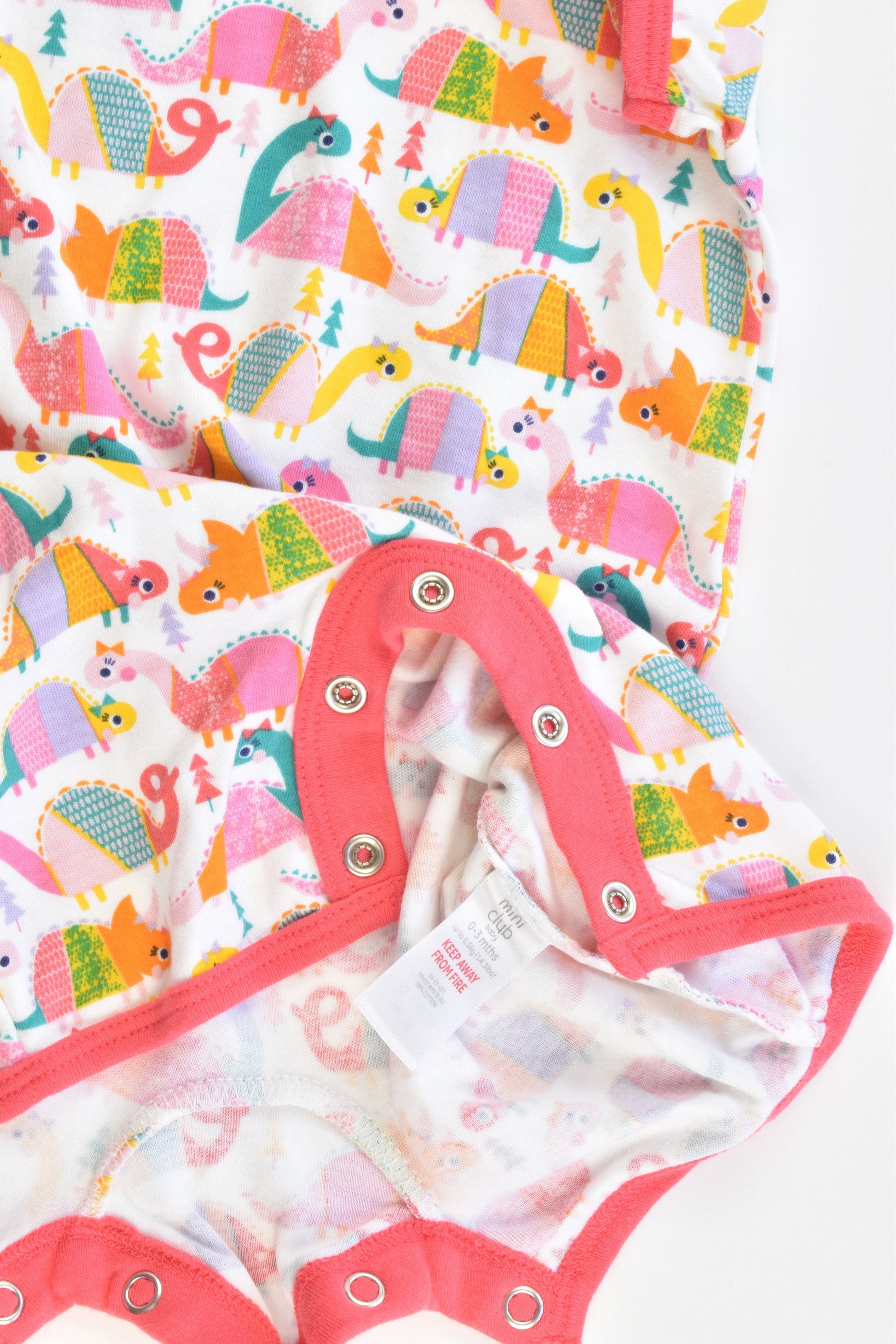Mini Club Size 0-3 months (Up to 6.5 kg) Romper