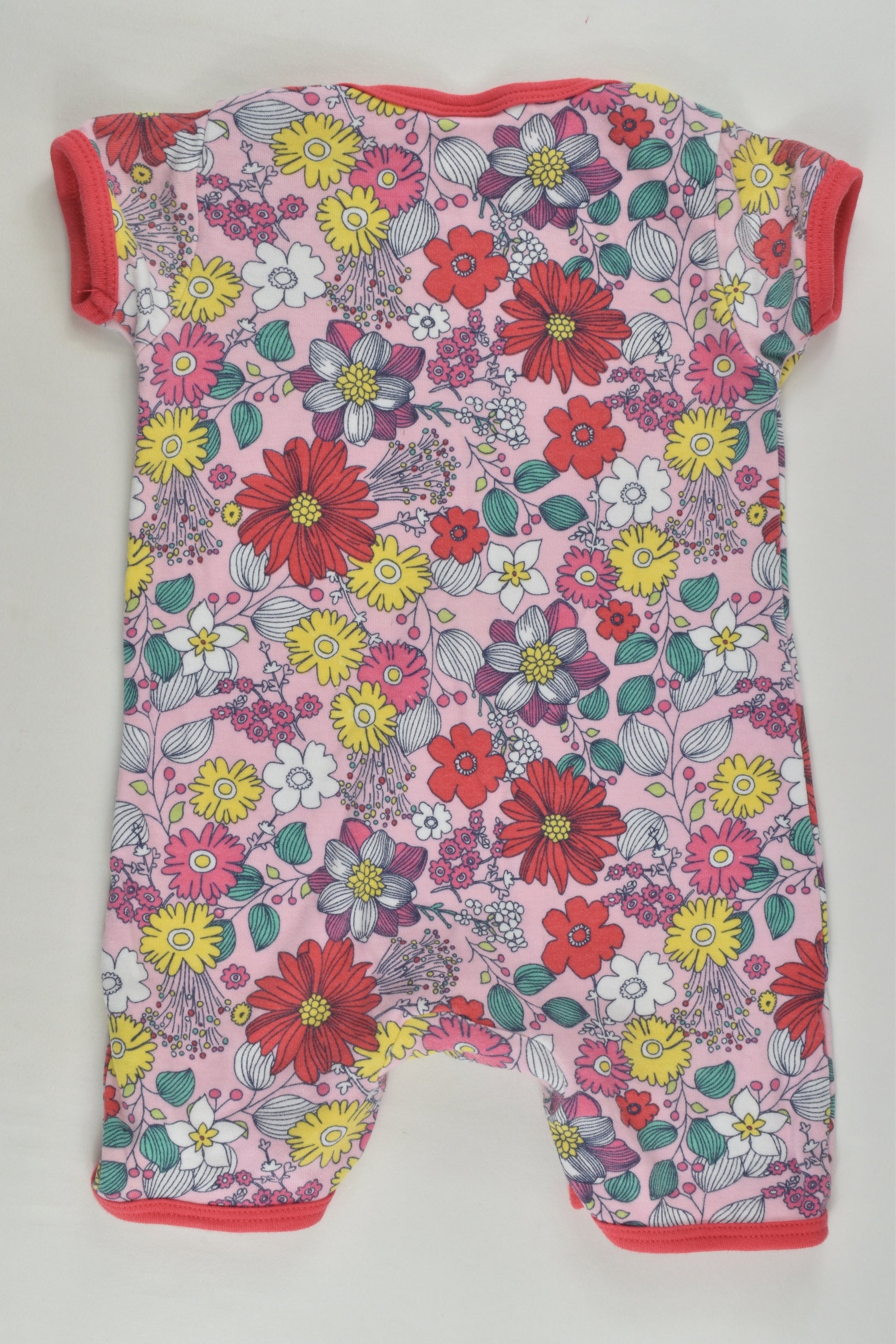 Mini Club Size 00 Floral Short Romper