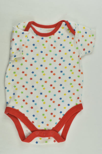 Mini Club Size 00 Stars Bodysuit