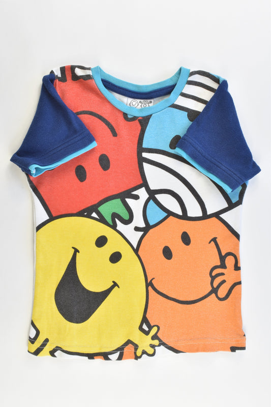 Mini Club Size 2-3 Mr. Men & Little Miss T-shirt