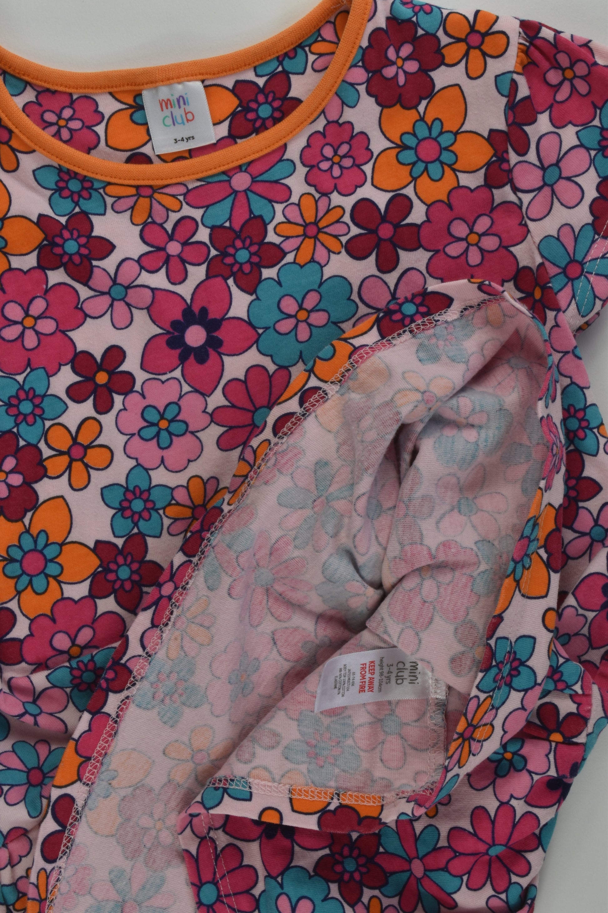 Mini Club Size 3-4 Floral Dress