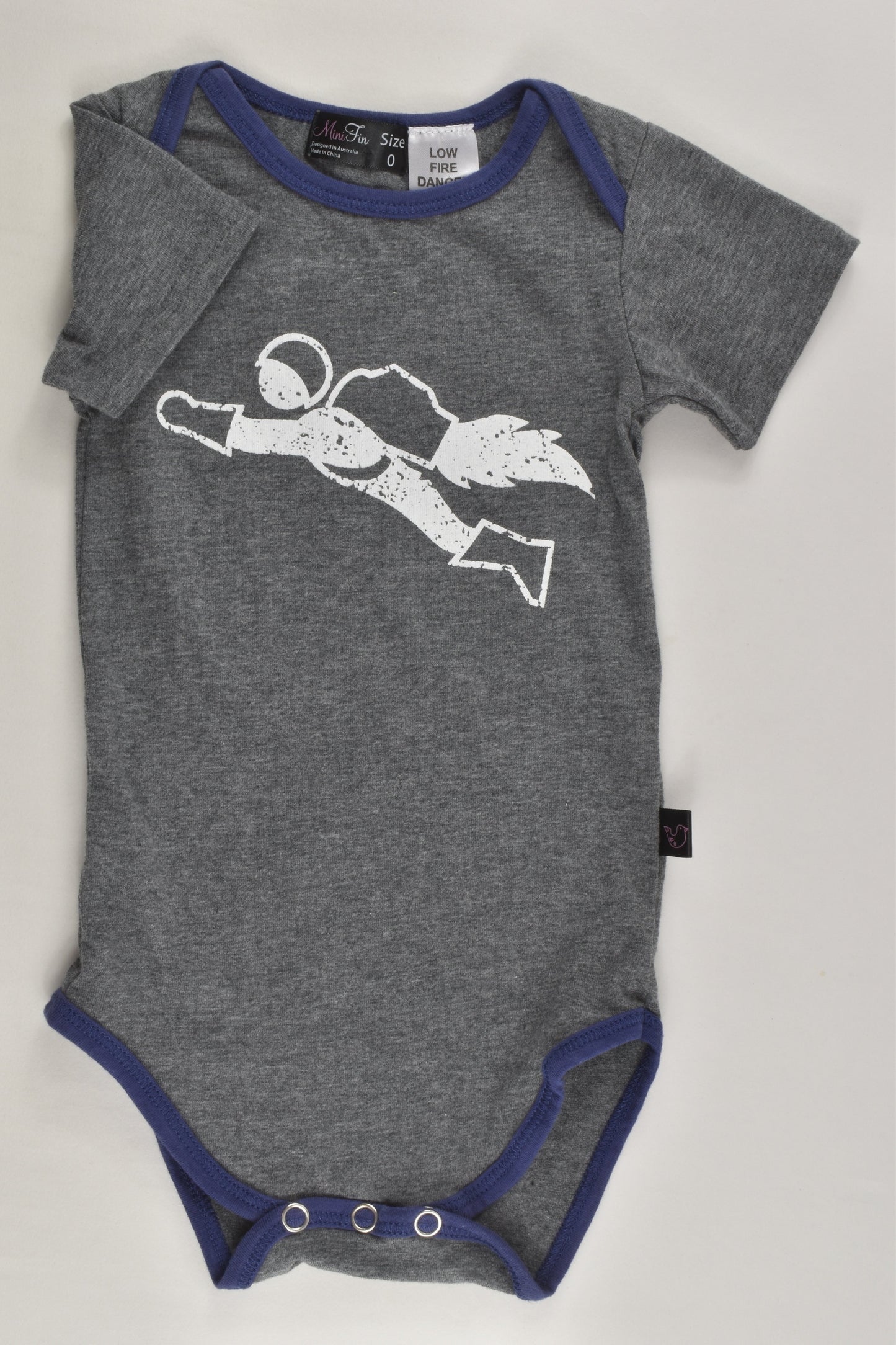 Mini Fin Size 0 Bodysuit