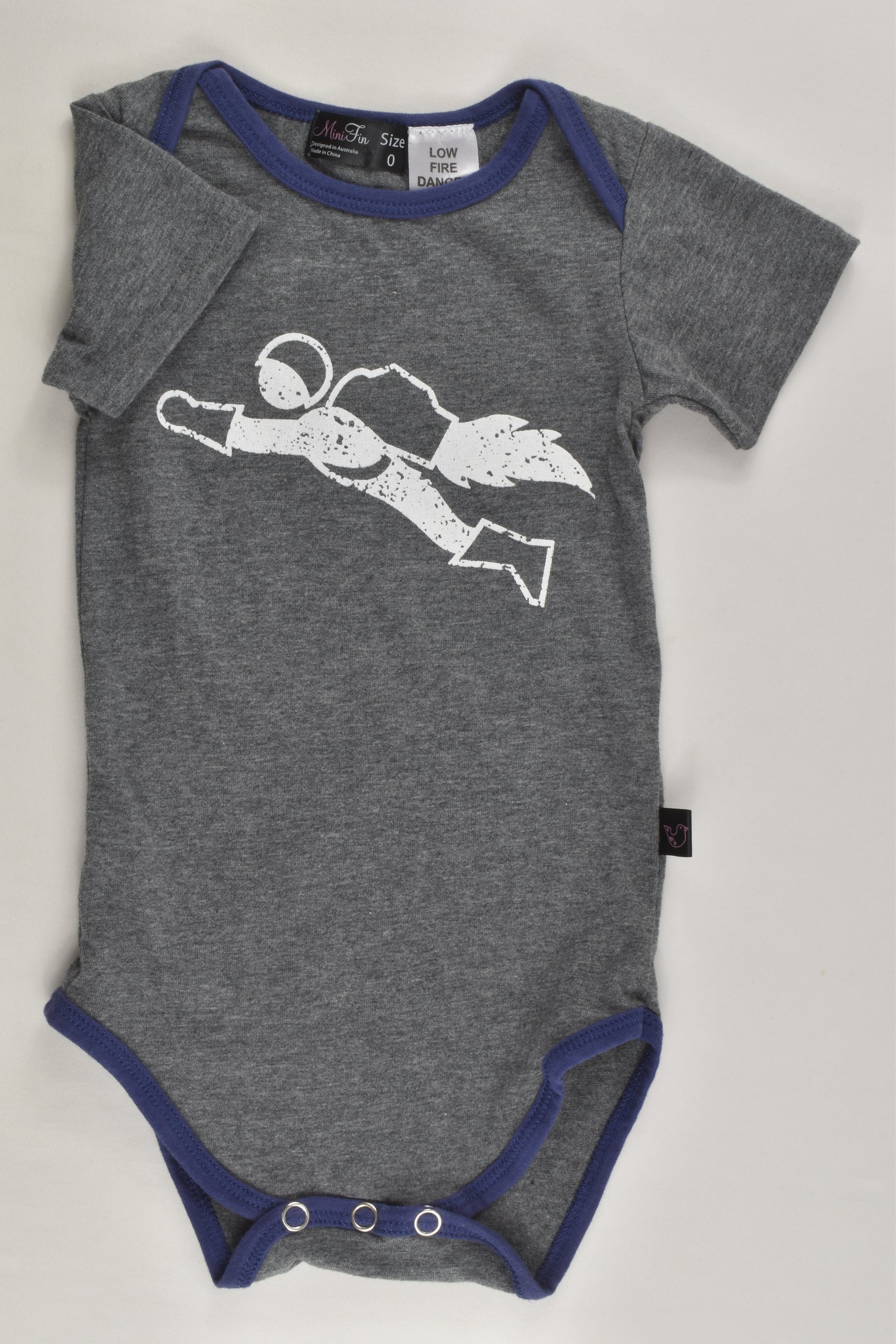 Mini Fin Size 0 Bodysuit
