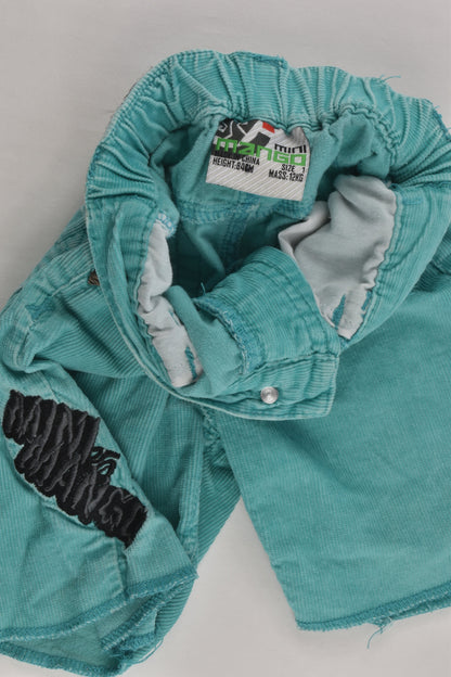 Mini Mango Size 1 Lightweight Cord Shorts