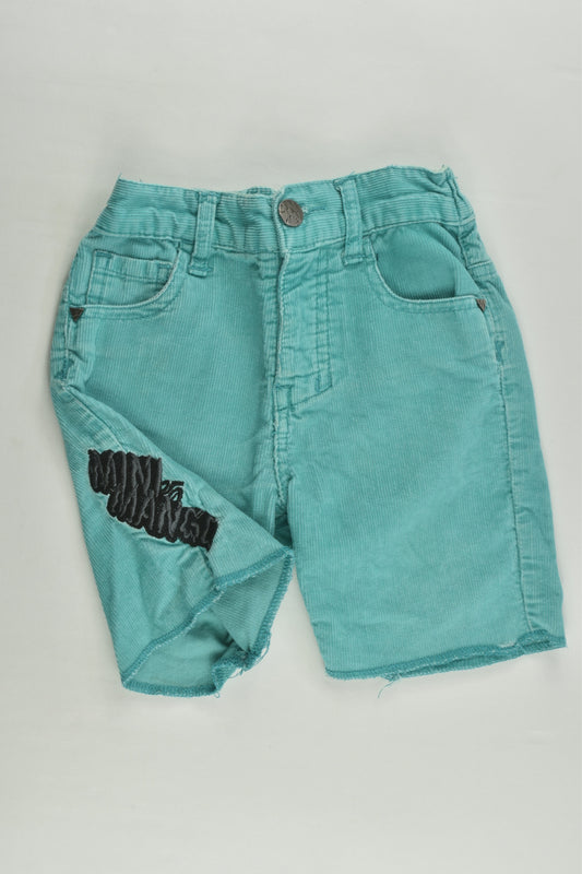 Mini Mango Size 1 Lightweight Cord Shorts