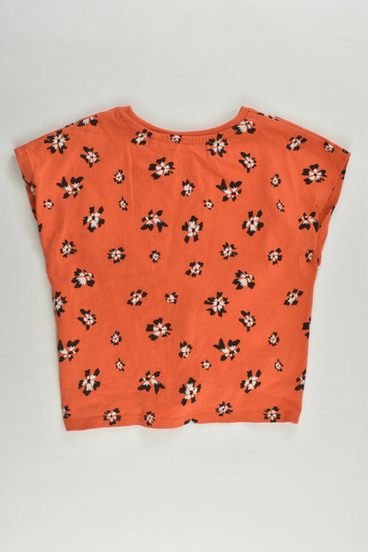 Mini Mango Size 2 Tie Front T-shirt x3