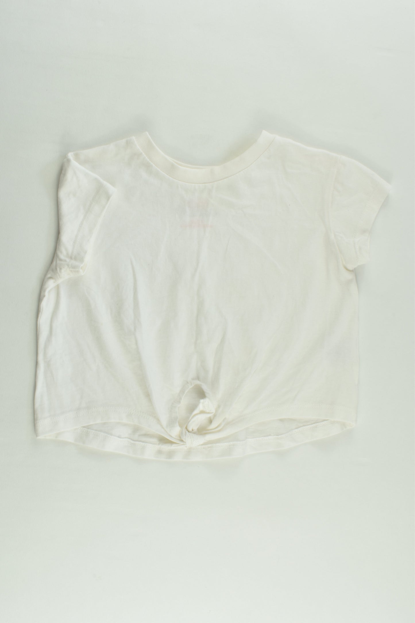 Mini Mango Size 2 Tie Front T-shirt x3