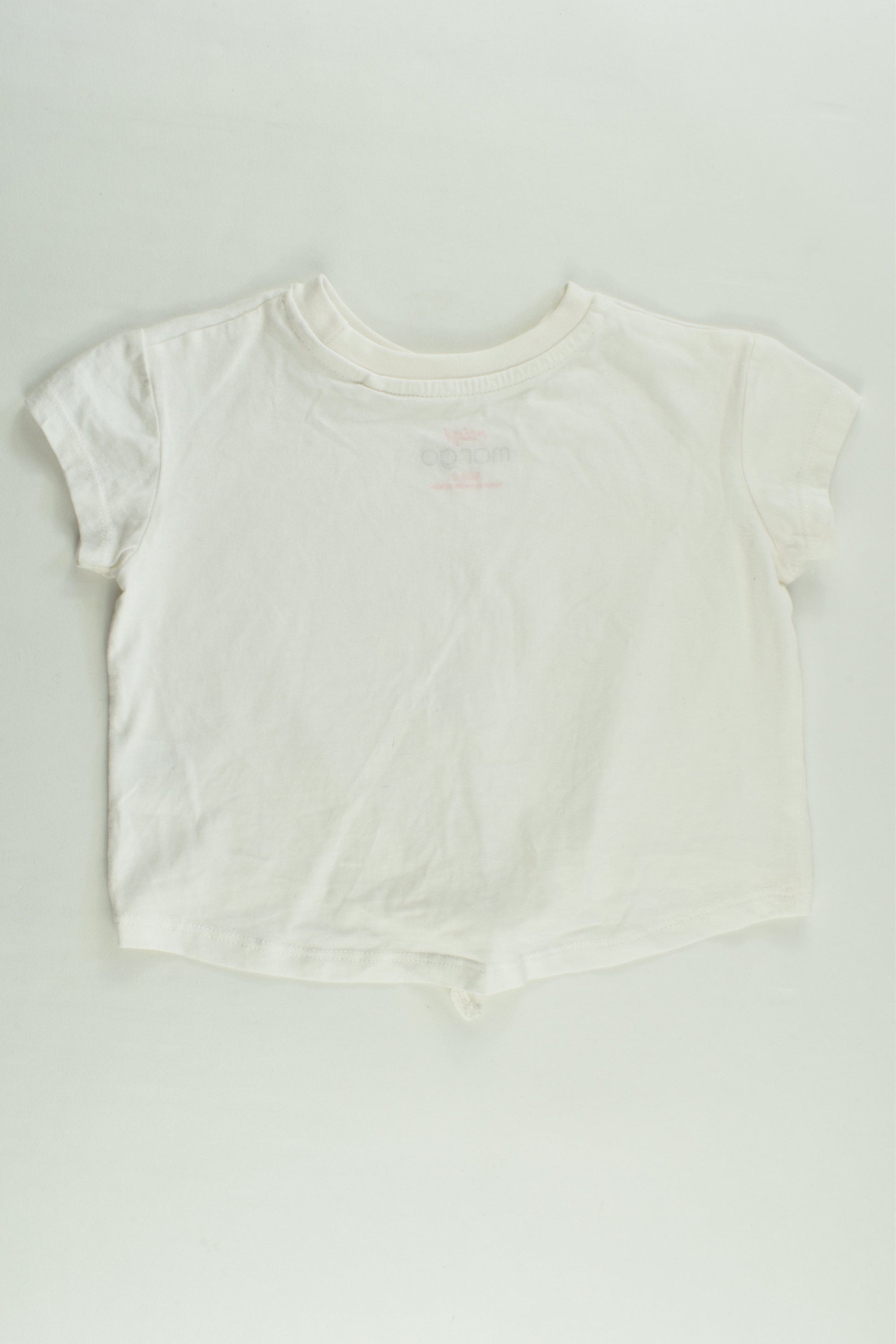 Mini Mango Size 2 Tie Front T-shirt x3