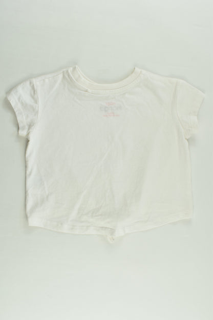 Mini Mango Size 2 Tie Front T-shirt x3