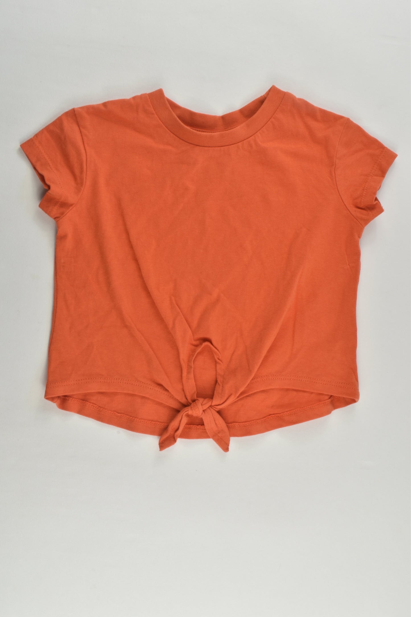 Mini Mango Size 2 Tie Front T-shirt x3