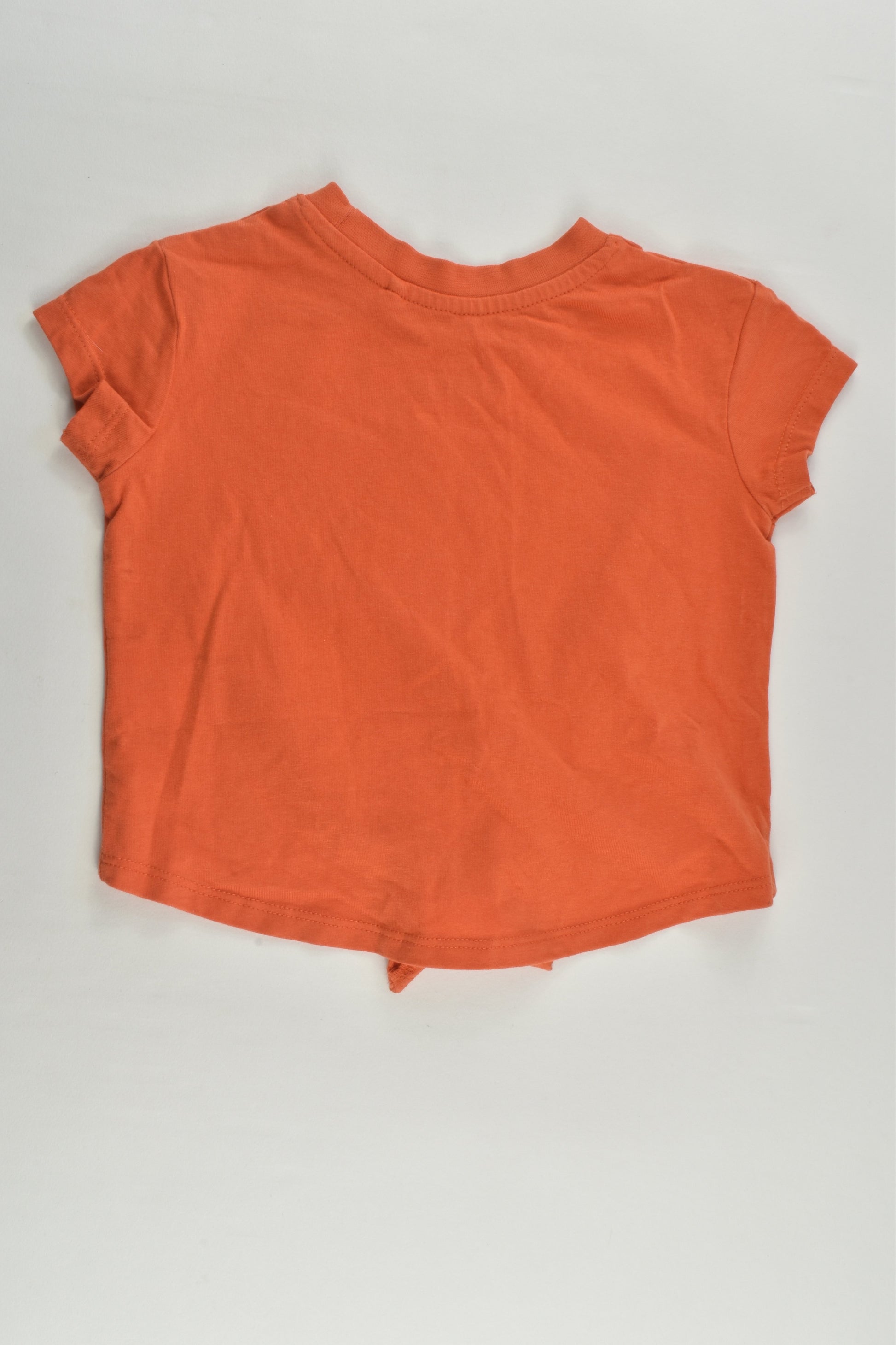 Mini Mango Size 2 Tie Front T-shirt x3