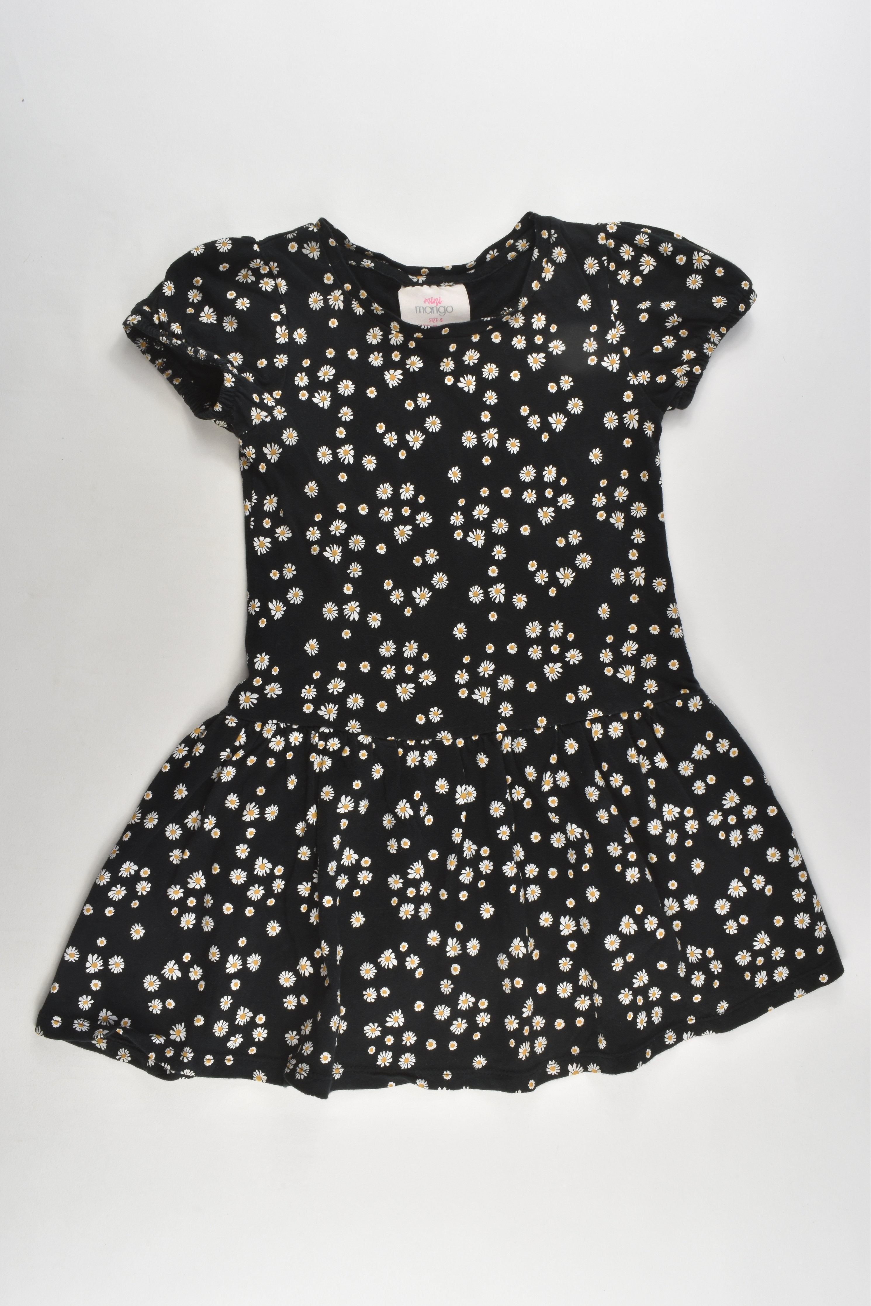 Mini Mango Size 4 Daisies Dress MiniMe Preloved Baby and Kids Clothes