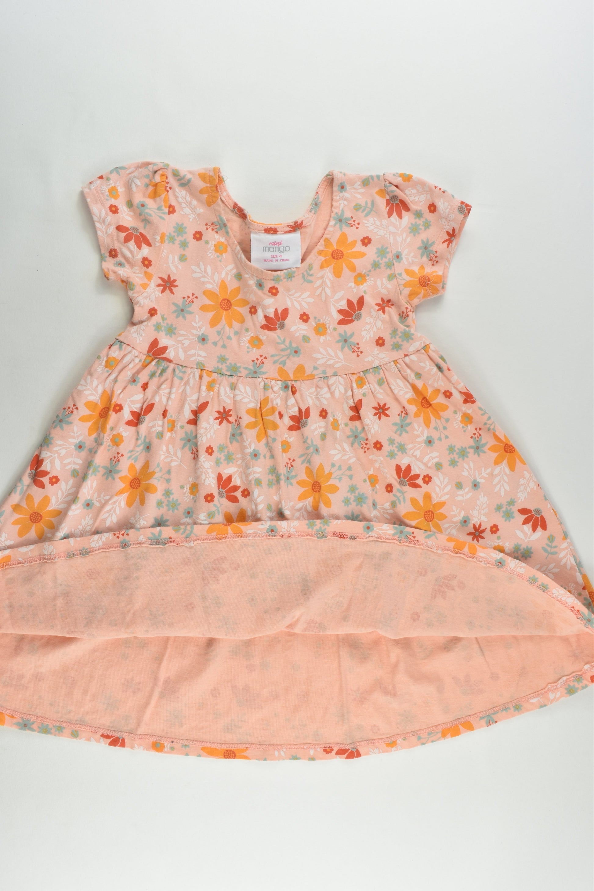 Mini Mango Size 4 Floral Dress