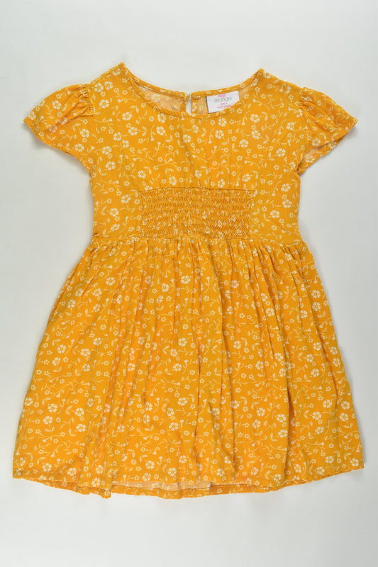 Mini Mango Size 4 Floral Viscose Dress