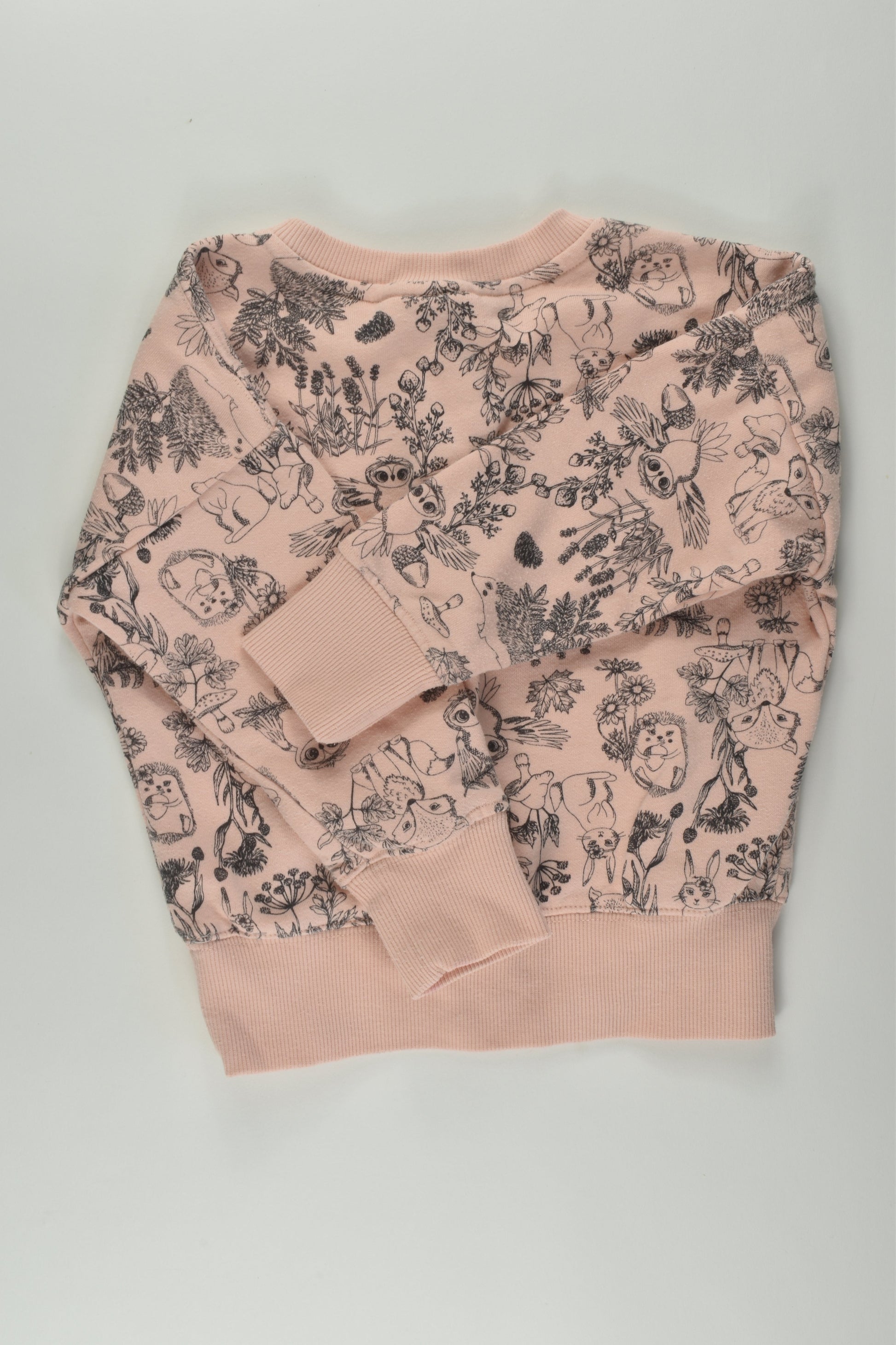 Mini Mango Size 5 Forest Animals Sweater