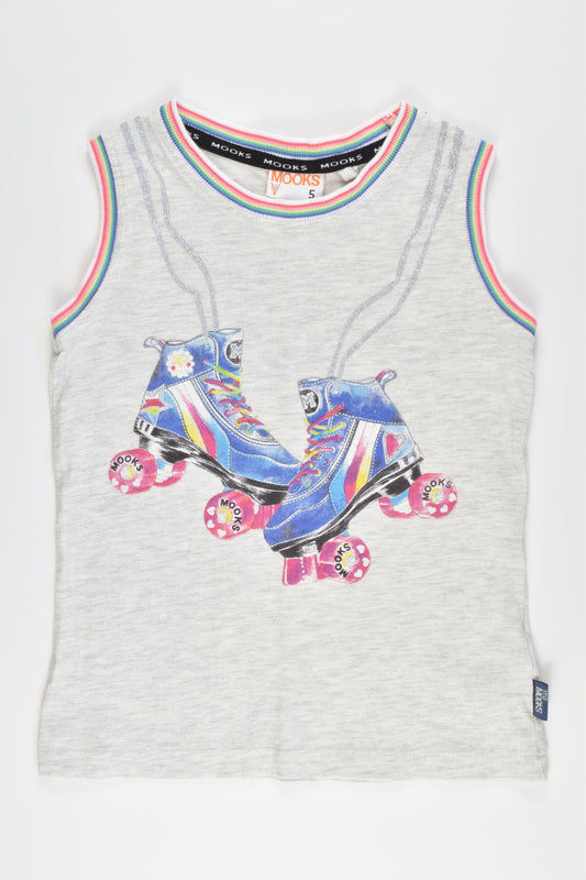 Mini Mooks Size 5 Roller Skates Tank Top