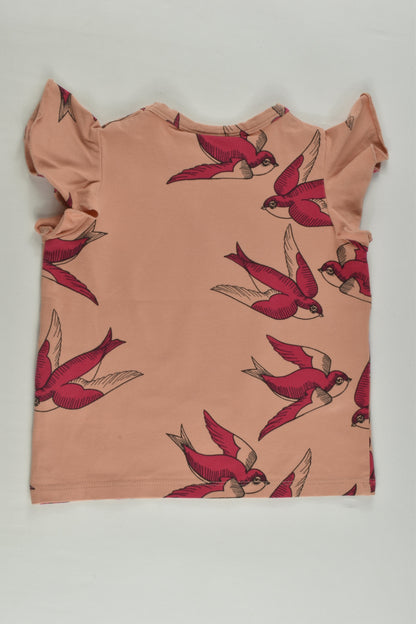 Mini Rodini Size 0-1 (80-86 cm) Swallow T-shirt