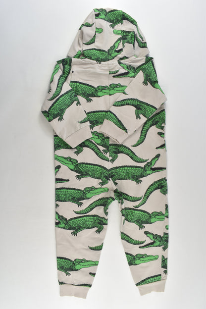 Mini Rodini Size 1 (80-86 cm) Crocodile One Piece