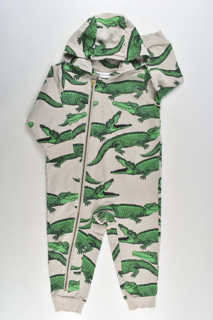 Mini Rodini Size 1 (80-86 cm) Crocodile One Piece