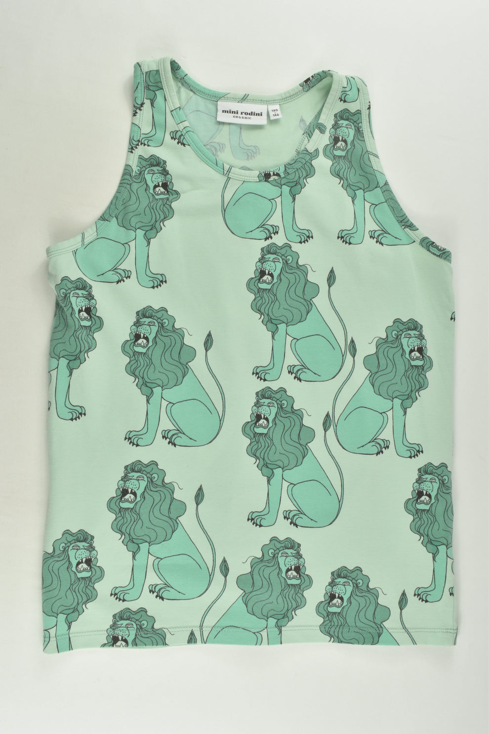 Mini Rodini Size 10/11 (140/146 cm) Lion Tank Top – MiniMe Preloved ...
