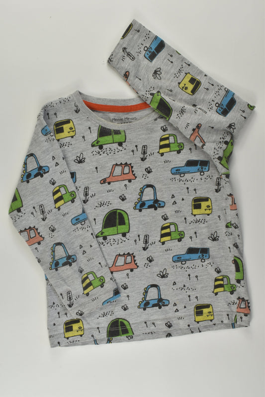Minnie Minors Size 2-3 Vehicles Top