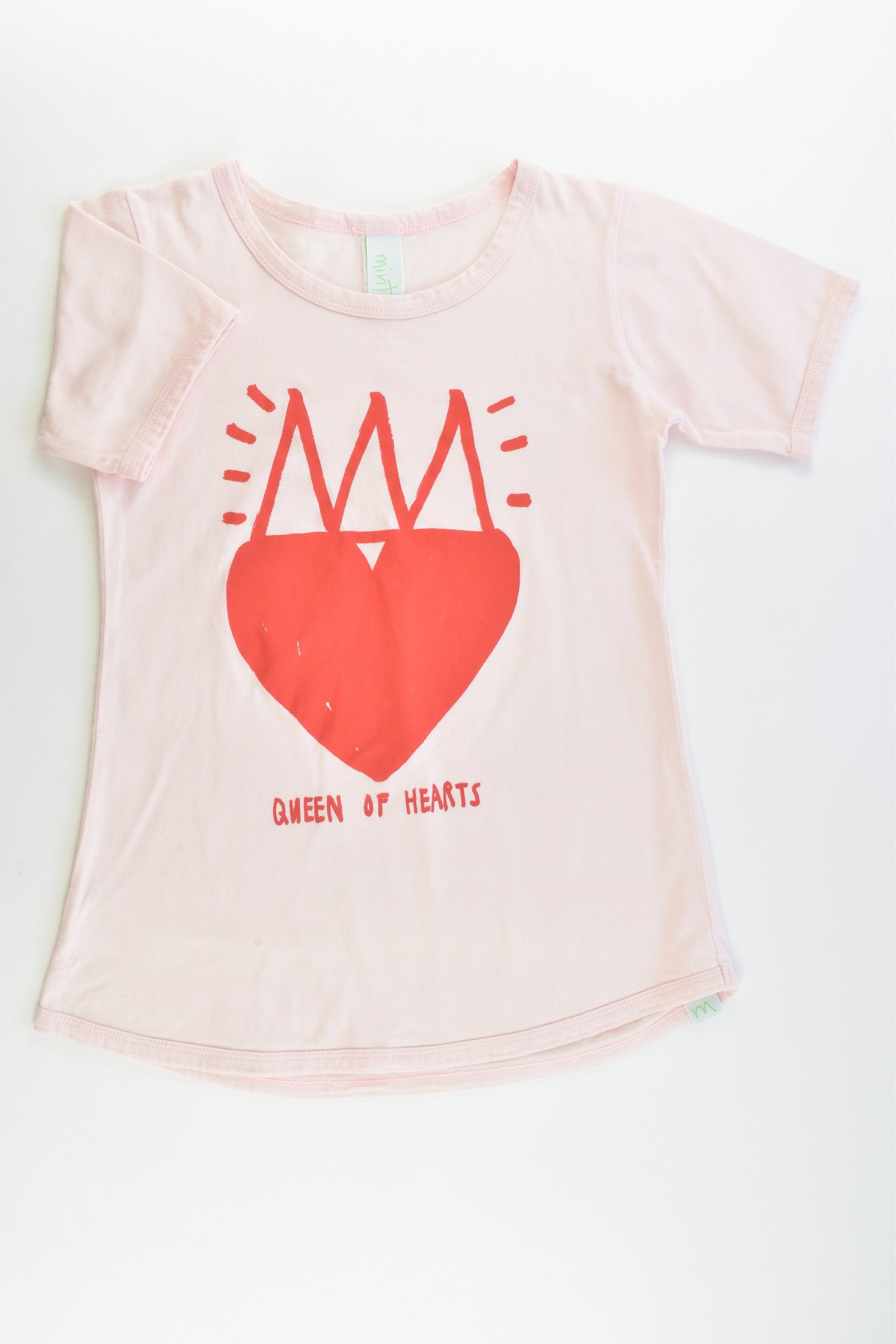 Minti Size 8 'Queen Of Hearts' Tunic