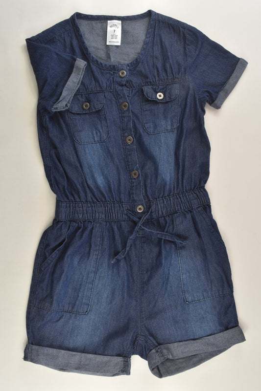 Miss Understood Size 7 Lightweight Denim Playsuit