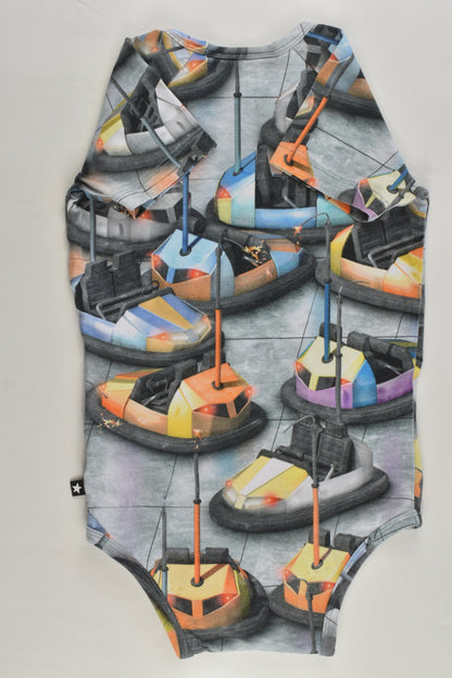 Molo Size 1 (86 cm) Bumber Cars Bodysuit