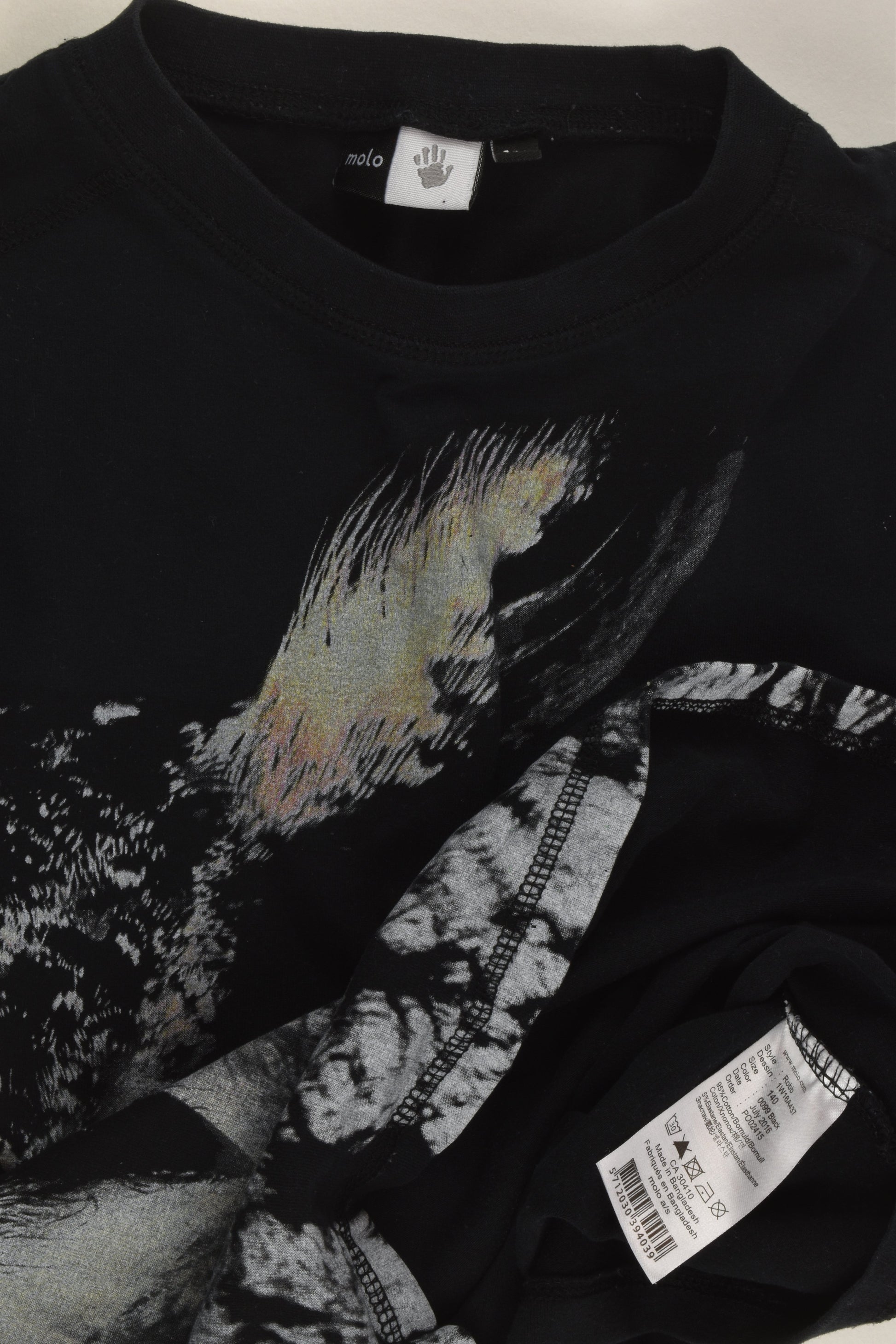 Molo Size 10 (140 cm) Owl Top