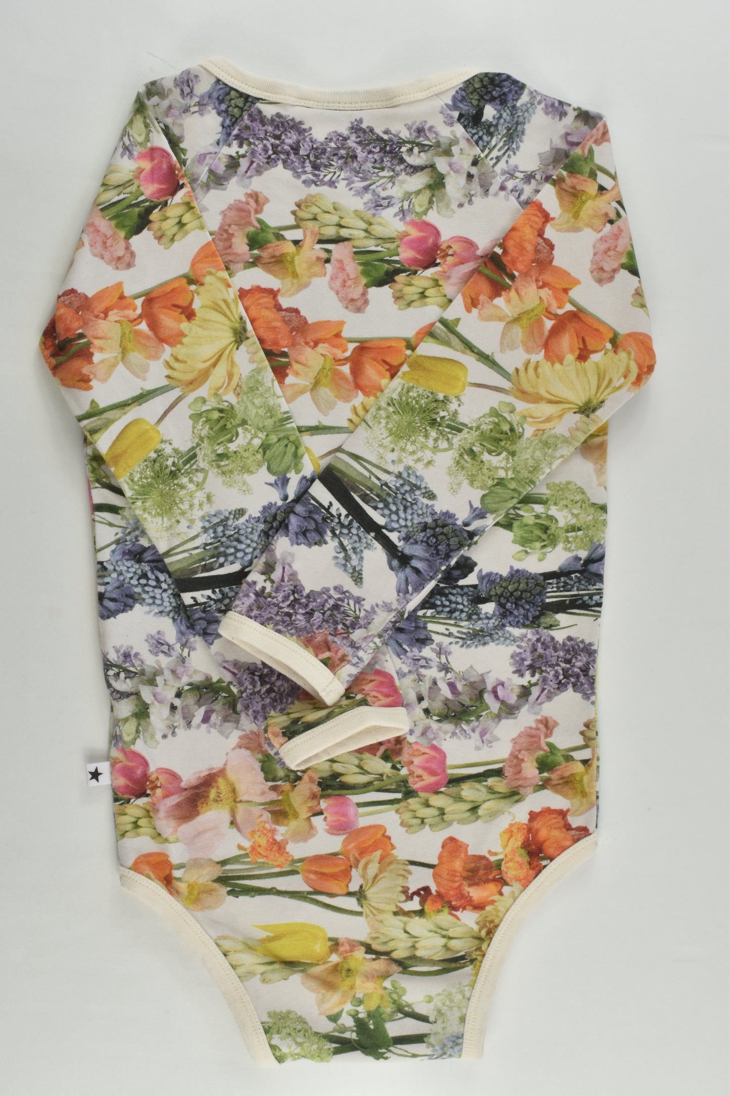 Molo Size 2 (92 cm) Floral Bodysuit
