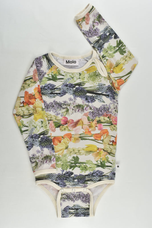 Molo Size 2 (92 cm) Floral Bodysuit